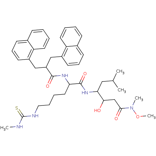 Chemical structure of BindingDB Monomer ID 50042822