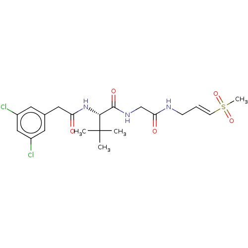 Chemical structure of BindingDB Monomer ID 50042854