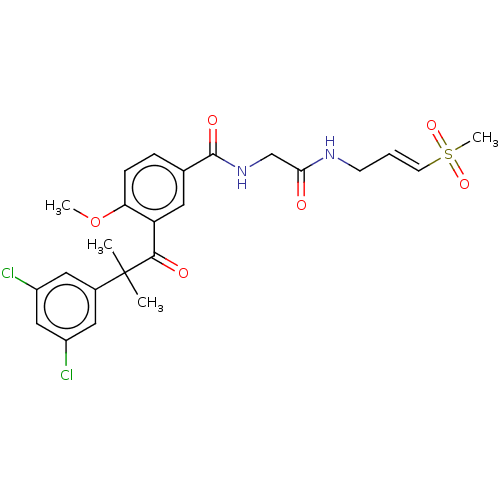 Chemical structure of BindingDB Monomer ID 50042855