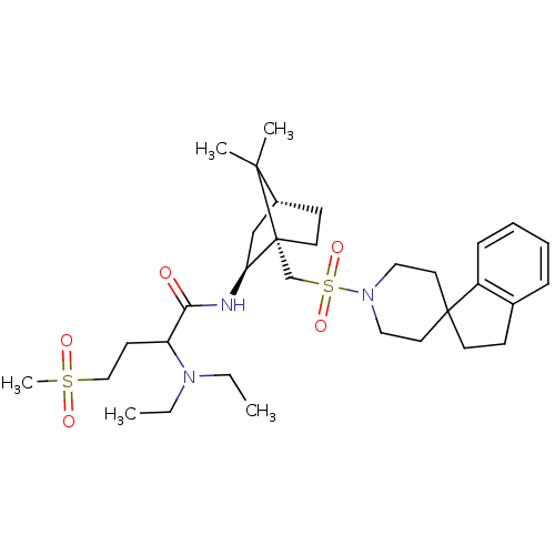 Chemical structure of BindingDB Monomer ID 50043063
