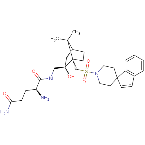 Chemical structure of BindingDB Monomer ID 50043090
