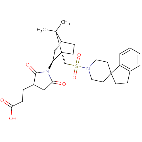 Chemical structure of BindingDB Monomer ID 50043095