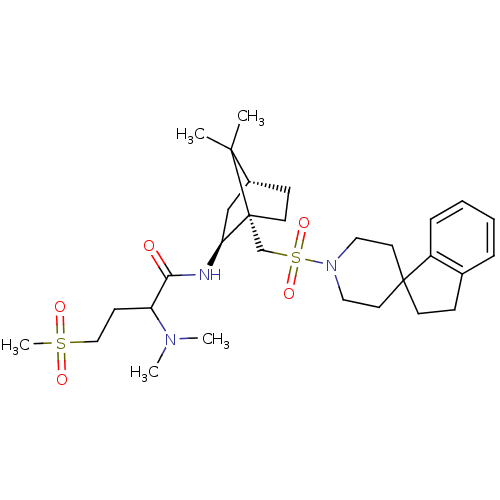 Chemical structure of BindingDB Monomer ID 50043098