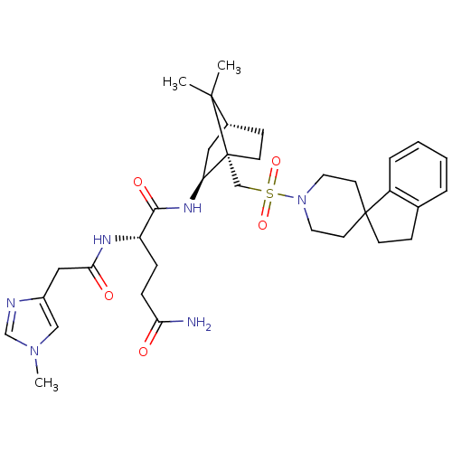 Chemical structure of BindingDB Monomer ID 50043130