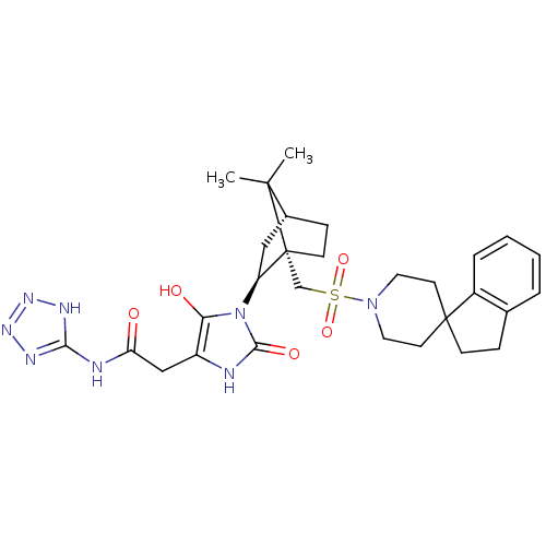 Chemical structure of BindingDB Monomer ID 50043134