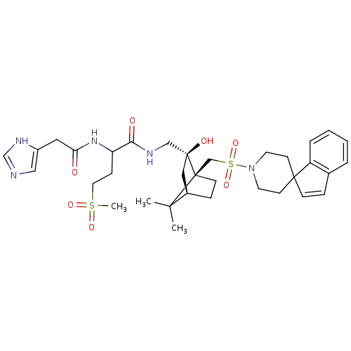 Chemical structure of BindingDB Monomer ID 50043143