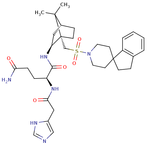 Chemical structure of BindingDB Monomer ID 50043156