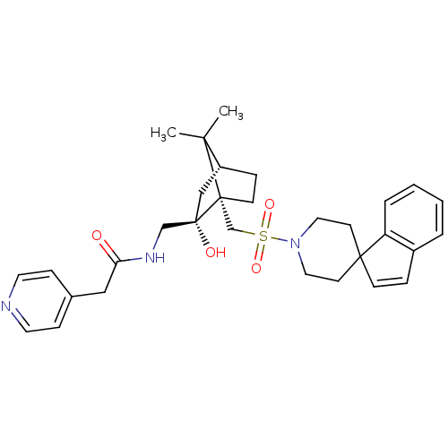 Chemical structure of BindingDB Monomer ID 50043165