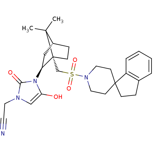 Chemical structure of BindingDB Monomer ID 50043174