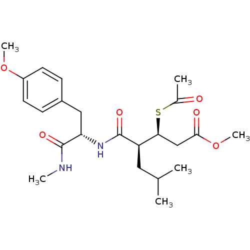 Chemical structure of BindingDB Monomer ID 50043220