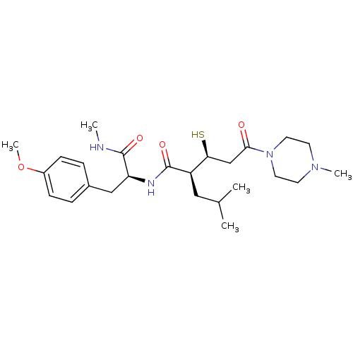 Chemical structure of BindingDB Monomer ID 50043225