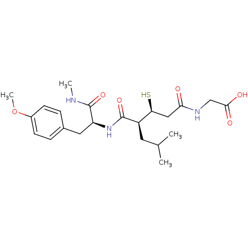 Chemical structure of BindingDB Monomer ID 50043229