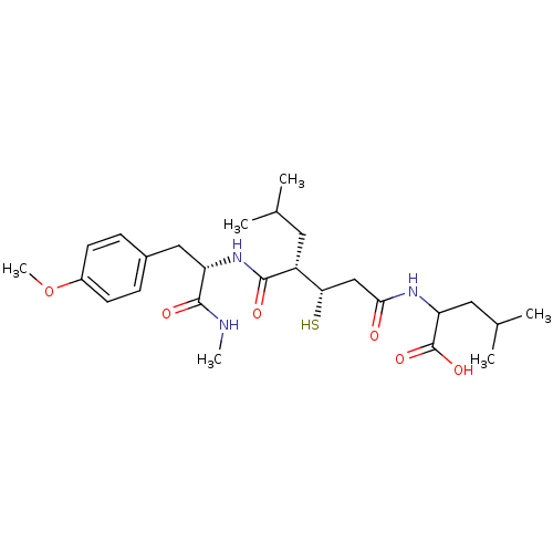 Chemical structure of BindingDB Monomer ID 50043236