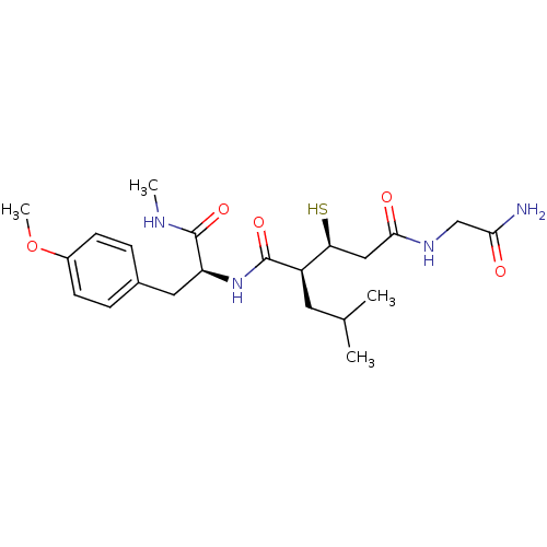 Chemical structure of BindingDB Monomer ID 50043243