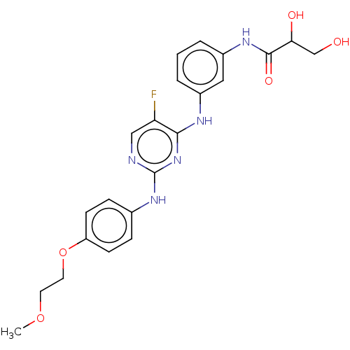 Chemical structure of BindingDB Monomer ID 50043319
