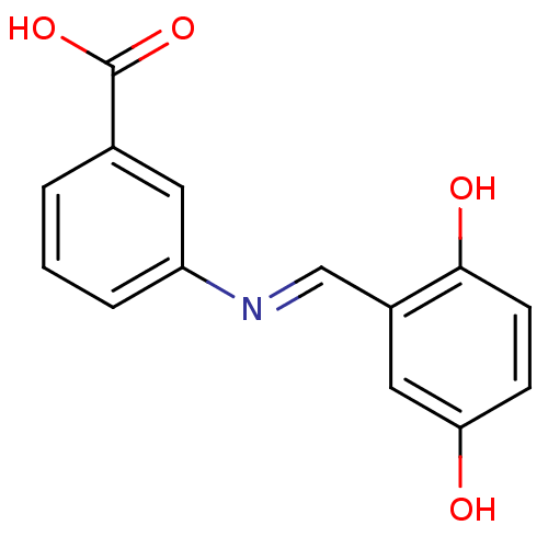 Chemical structure of BindingDB Monomer ID 50043334