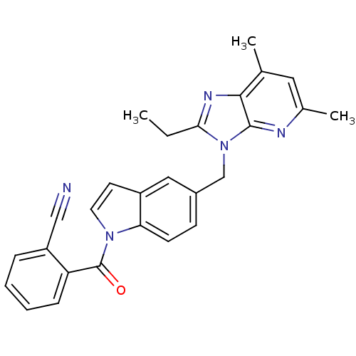 Chemical structure of BindingDB Monomer ID 50043424