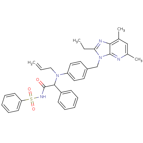 Chemical structure of BindingDB Monomer ID 50043451