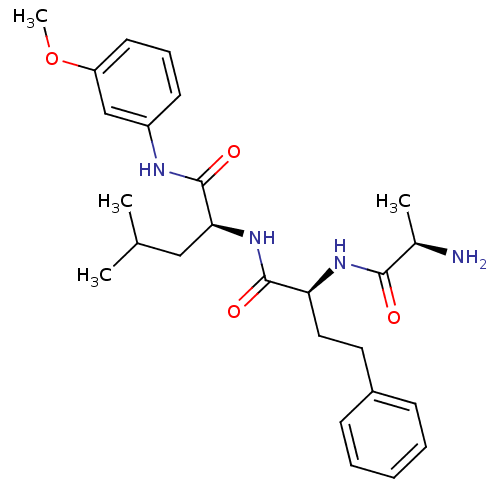 Chemical structure of BindingDB Monomer ID 50043592