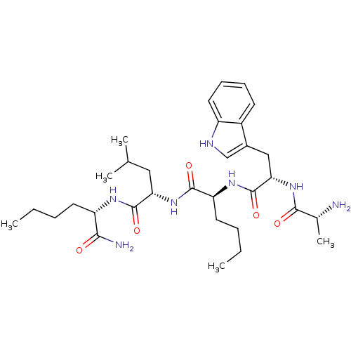 Chemical structure of BindingDB Monomer ID 50043599
