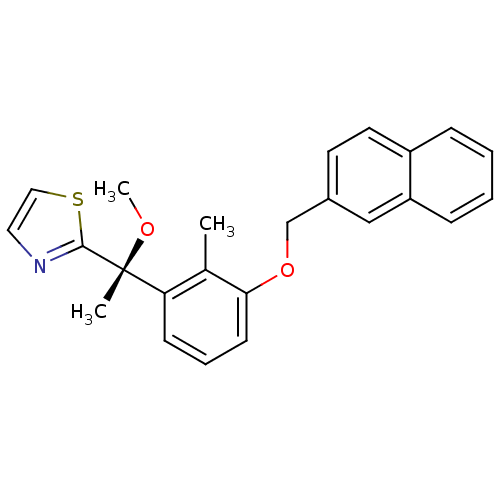 Chemical structure of BindingDB Monomer ID 50043667