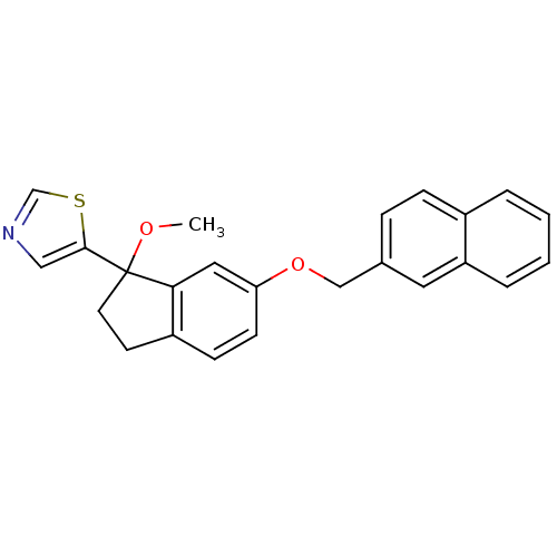 Chemical structure of BindingDB Monomer ID 50043675