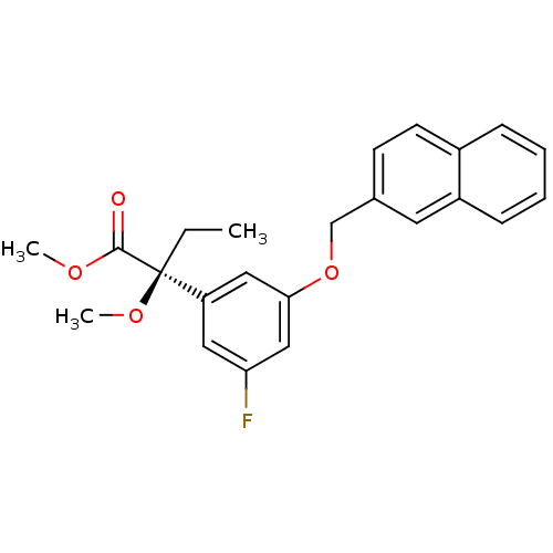 Chemical structure of BindingDB Monomer ID 50043677