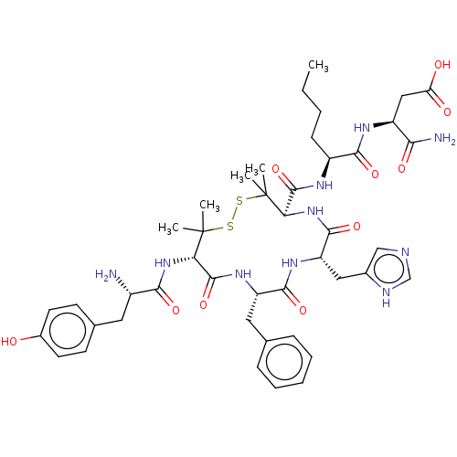 Chemical structure of BindingDB Monomer ID 50043719