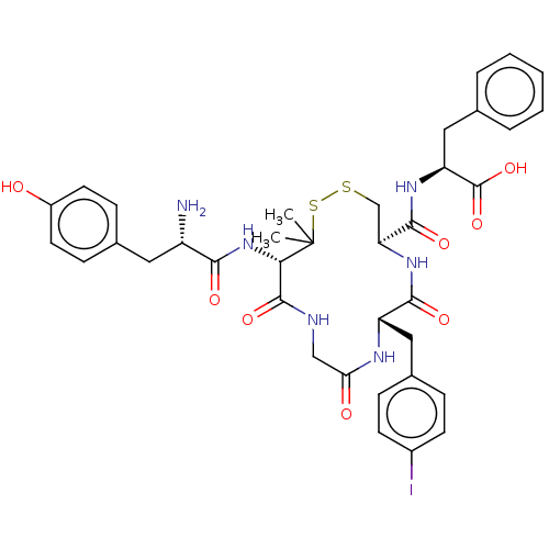 Chemical structure of BindingDB Monomer ID 50043723