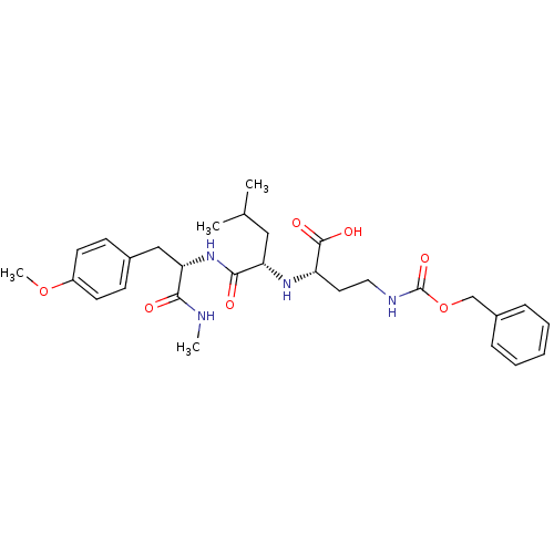Chemical structure of BindingDB Monomer ID 50043740