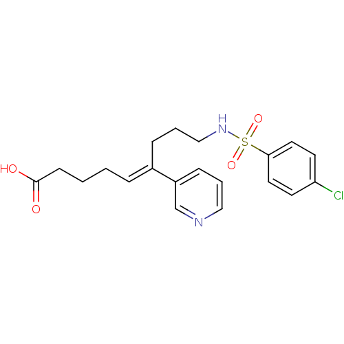 Chemical structure of BindingDB Monomer ID 50043822
