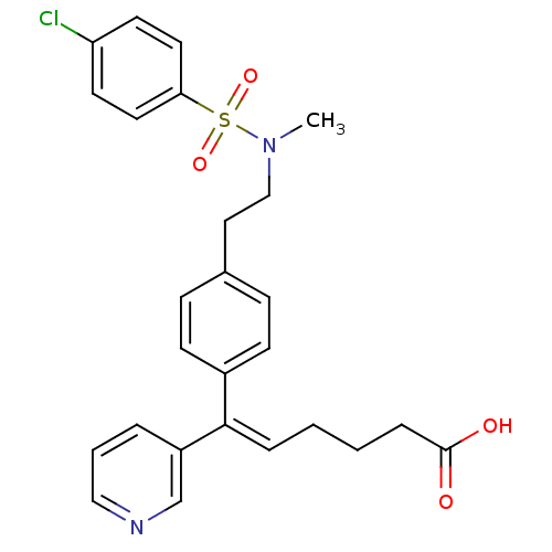 Chemical structure of BindingDB Monomer ID 50043823