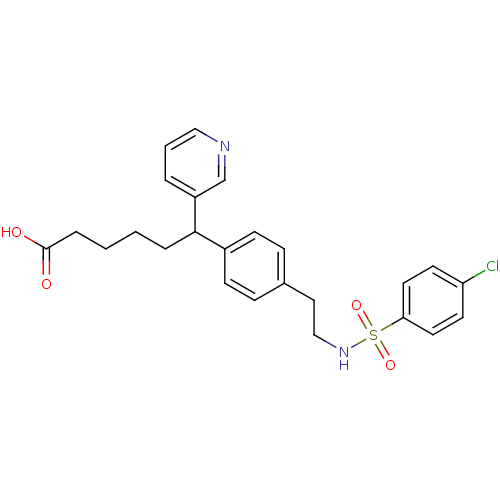 Chemical structure of BindingDB Monomer ID 50043826