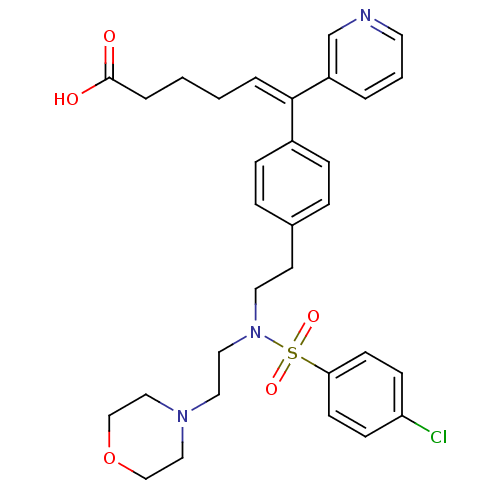 Chemical structure of BindingDB Monomer ID 50043827