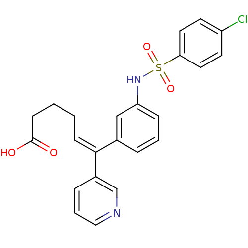 Chemical structure of BindingDB Monomer ID 50043828