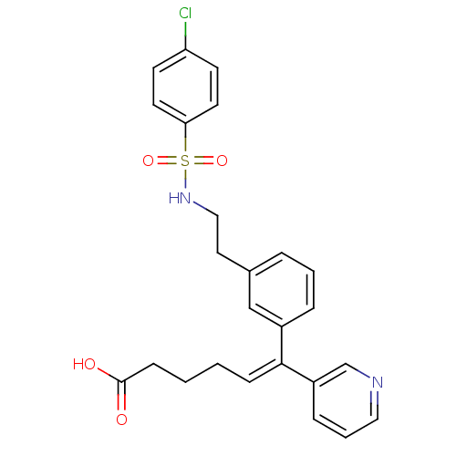 Chemical structure of BindingDB Monomer ID 50043829