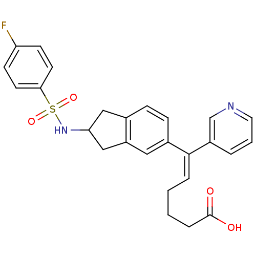 Chemical structure of BindingDB Monomer ID 50043839