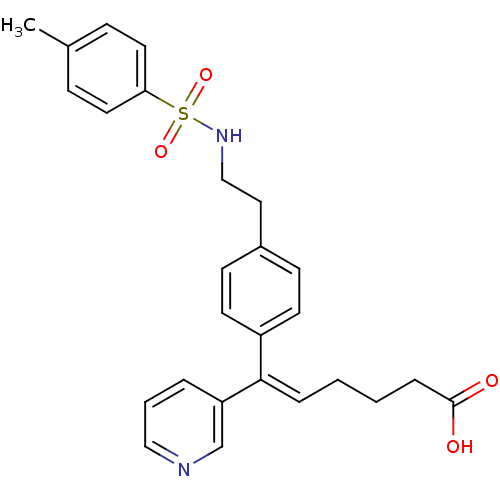 Chemical structure of BindingDB Monomer ID 50043843