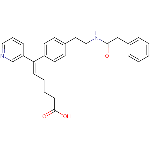 Chemical structure of BindingDB Monomer ID 50043854