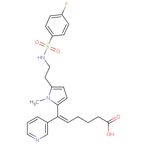Chemical structure of BindingDB Monomer ID 50043856