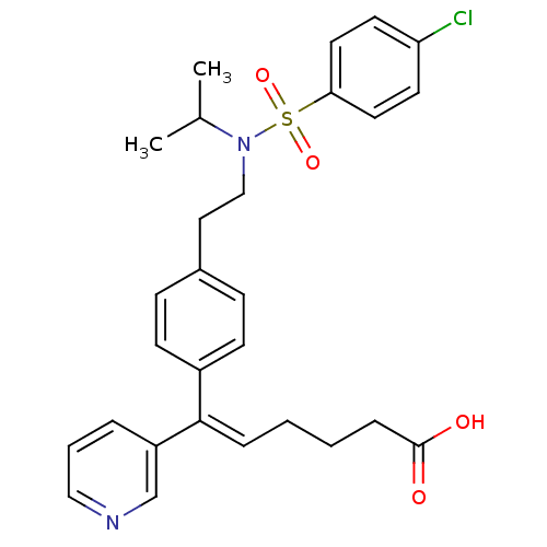 Chemical structure of BindingDB Monomer ID 50043857