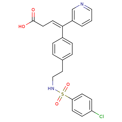 Chemical structure of BindingDB Monomer ID 50043862