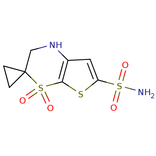 Chemical structure of BindingDB Monomer ID 50043905