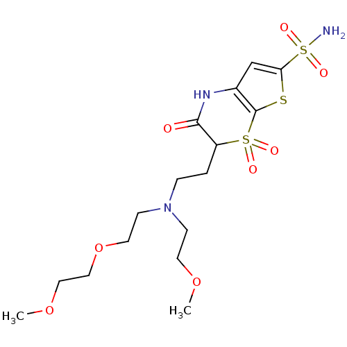 Chemical structure of BindingDB Monomer ID 50043909