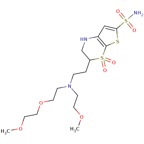 Chemical structure of BindingDB Monomer ID 50043912