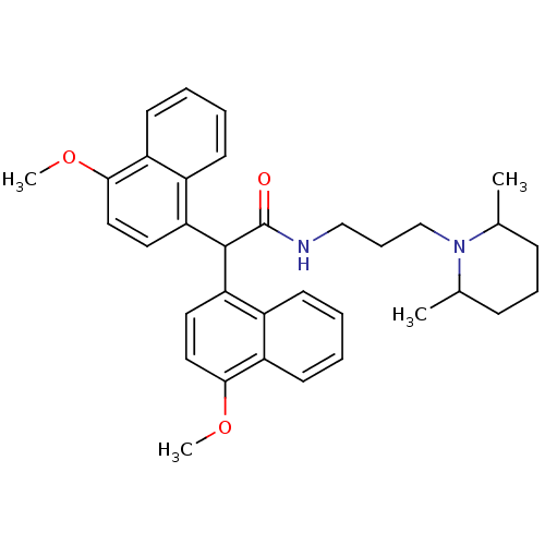 Chemical structure of BindingDB Monomer ID 50043986