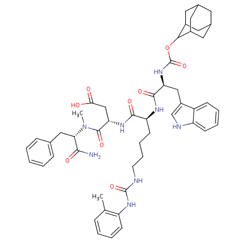 Chemical structure of BindingDB Monomer ID 50044023