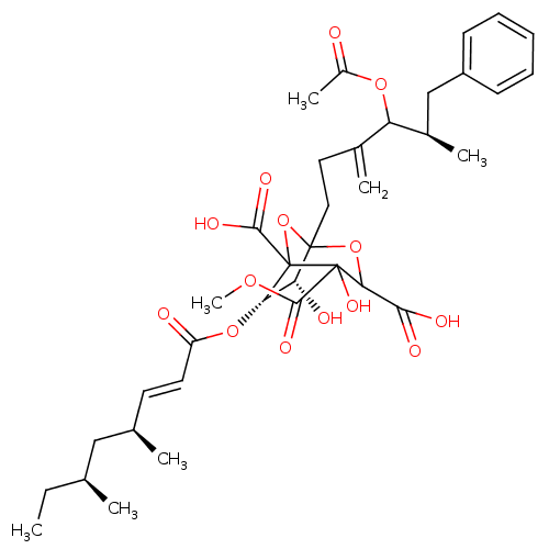 Chemical structure of BindingDB Monomer ID 50044101