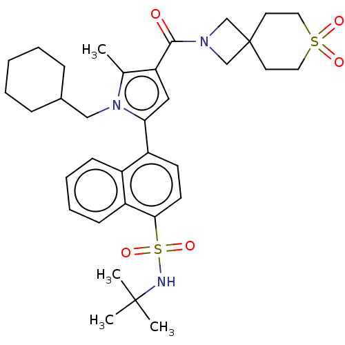 Chemical structure of BindingDB Monomer ID 50044181