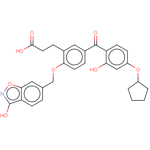 Chemical structure of BindingDB Monomer ID 50044561